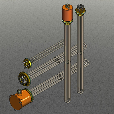 Bossed Immersion Heaters